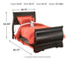 Huey Vineyard  Sleigh Bed