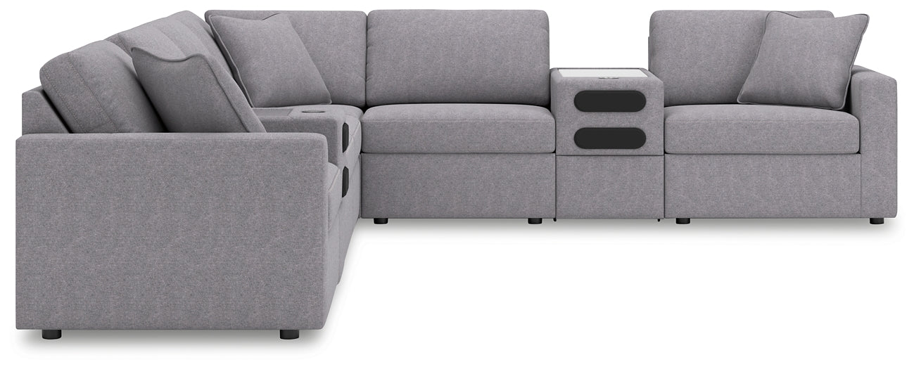 Modmax 8-Piece Sectional with Audio Consoles