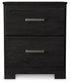 Belachime King Panel Bed with 2 Nightstands