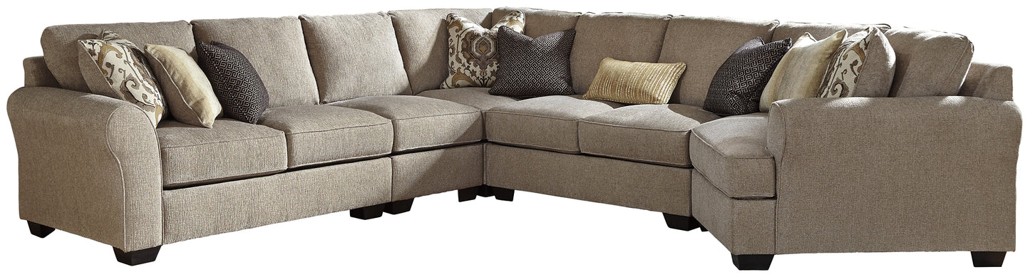 Pantomine 5-Piece Sectional with Cuddler