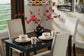 Kimonte Dining Table and 4 Chairs